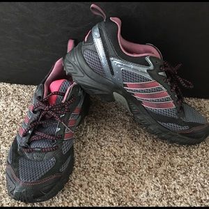 Women’s size 8 Adidas running shoes